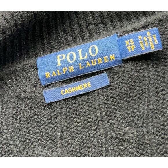 Polo Ralph Lauren 100% Cashmere Double Breasted Soft Cable Knit Sweater Cardigan - Picture 6 of 7